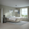 Asperö Comfort - Kontinentalsäng, dubbelsäng med bäddmadrass Comfort - Beige