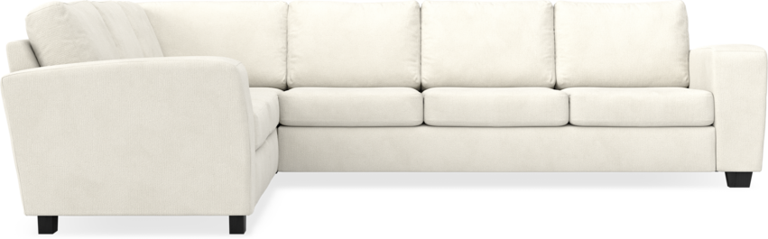 Friday - Hörnsoffa, 2+3-sits - Vit