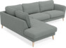 Bridge - 3-sits soffa med divan vänster - Grå