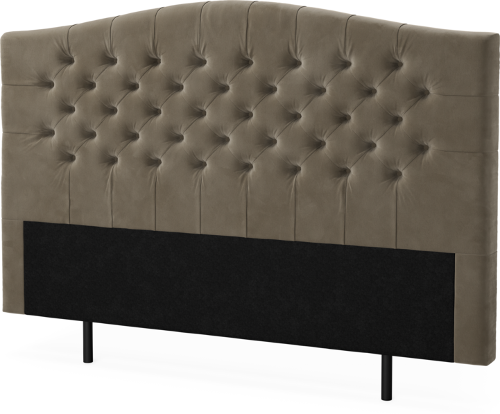 New York välvd - Sänggavel, 90-210 cm - Brun