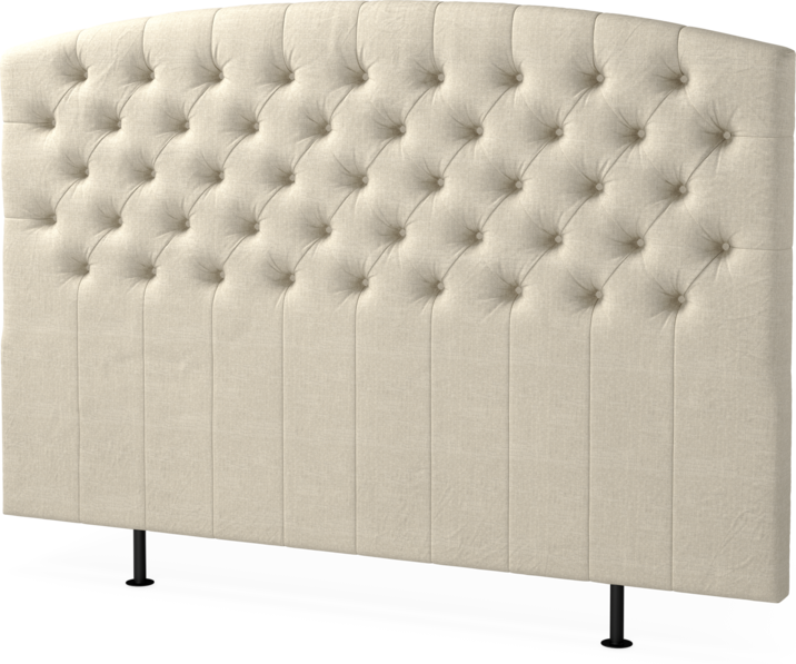 Cape välvd - Sänggavel , 90-210 cm - Beige