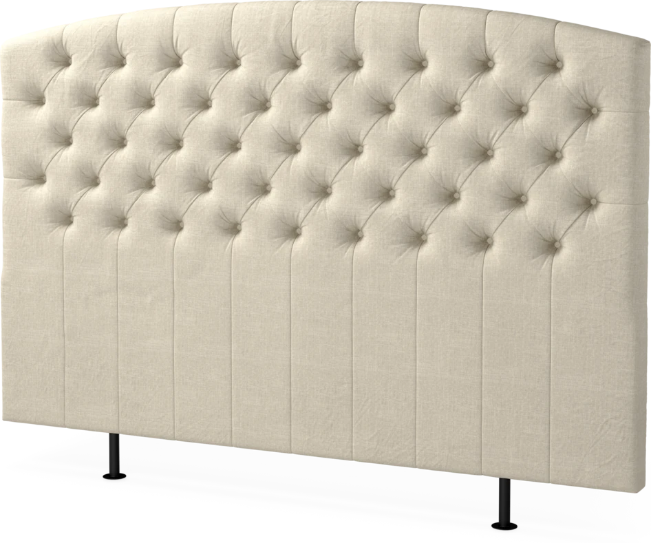 Cape välvd - Sänggavel , 90-210 cm - Beige