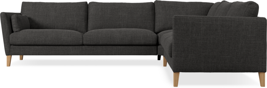 Winston - Hörnsoffa, 3+2-sits - Grå