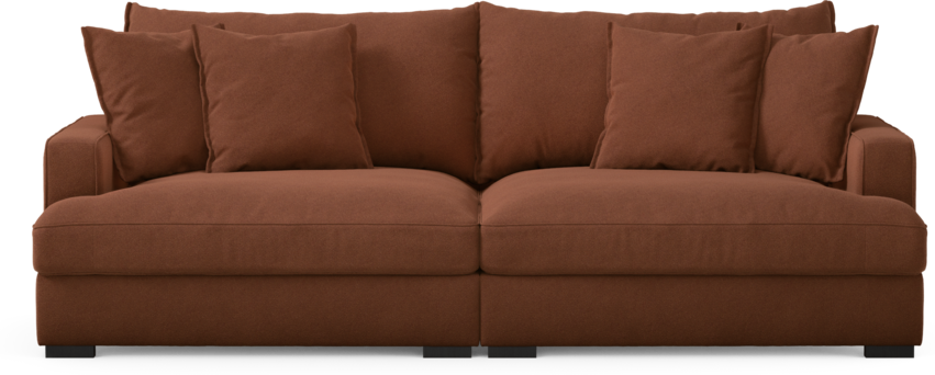Rossi - 3-sits soffa - Orange