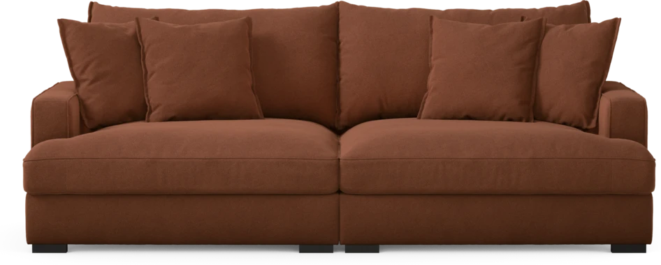Rossi - 3-sits soffa - Orange