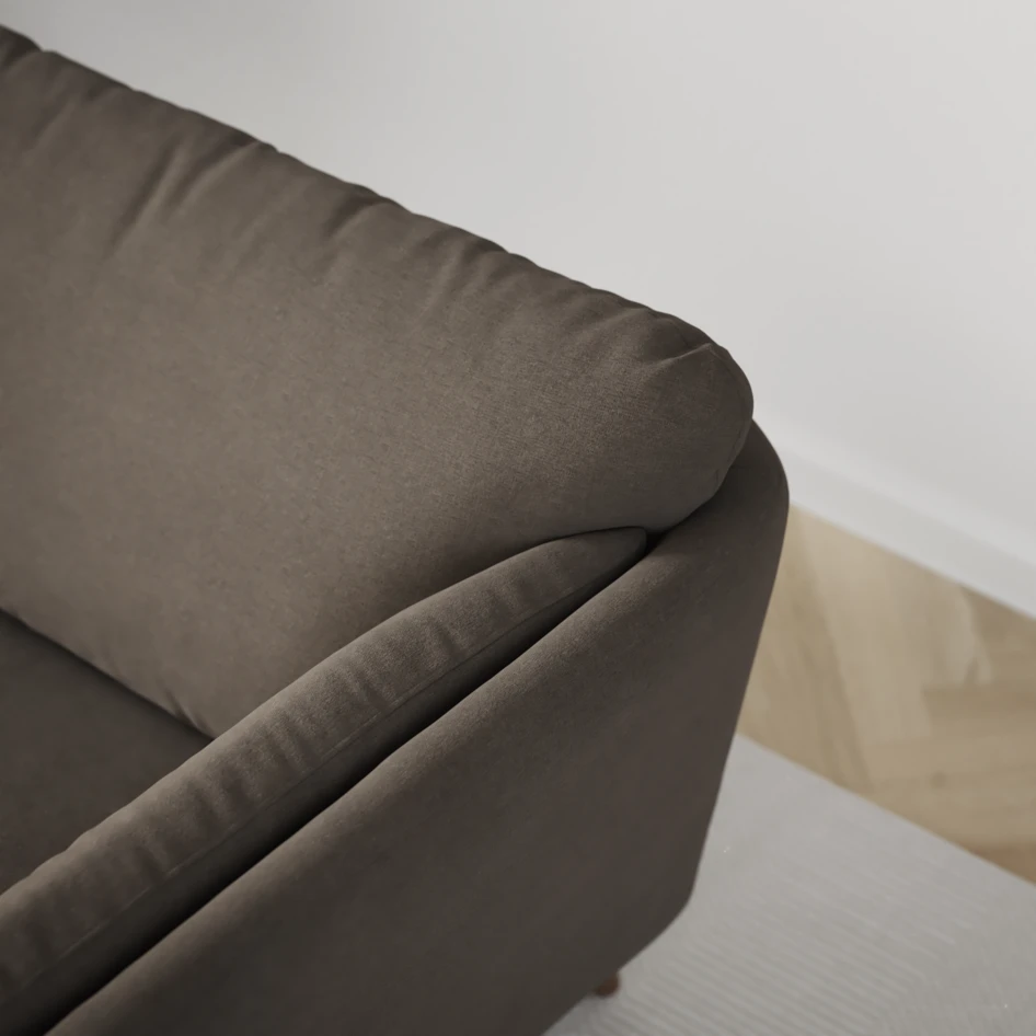 Madison Lux - Hörnsoffa med schäslong höger - Beige
