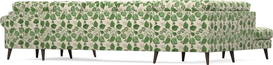 Eden - 3-sits soffa med divan vänster och schäslong höger - Flerfärgad