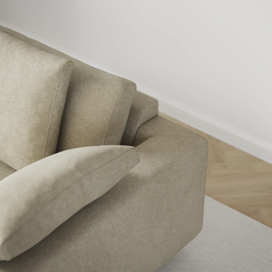 Amie - 4-sits soffa - Beige