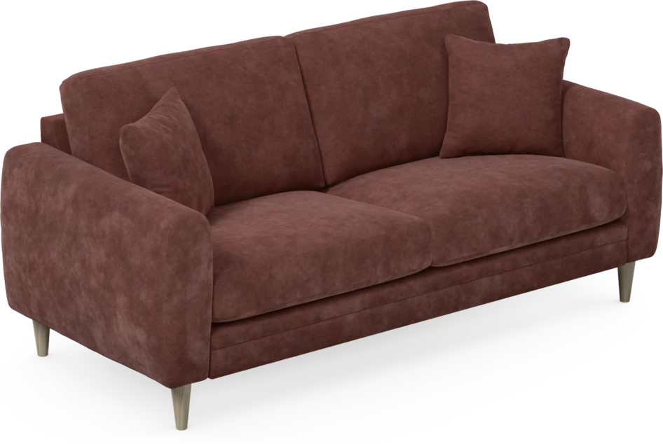 Eden - 2,5-sits soffa - Röd