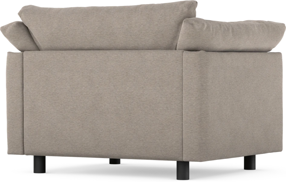 Cherrie - Fåtölj, fast klädsel - Beige