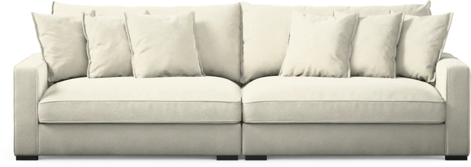 Rossi - 4-sits soffa - Vit
