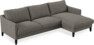 Winston - 3-sits soffa med schäslong, vändbar - Grå
