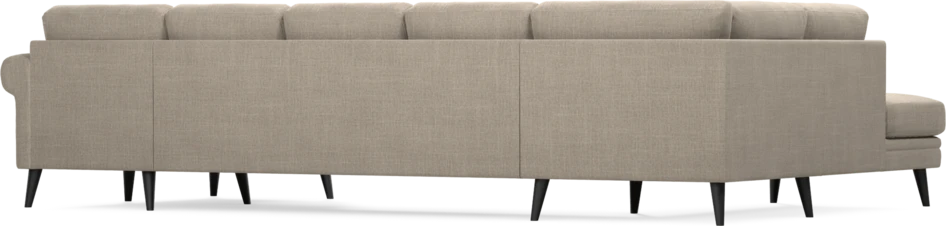 Eden - 3-sits soffa med divan vänster och schäslong höger - Beige