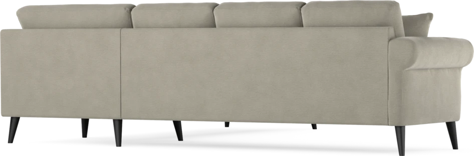 Eden - Hörnsoffa, 3+3-sits - Brun