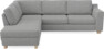 Friday - 2,5-sits soffa med divan vänster - Grå