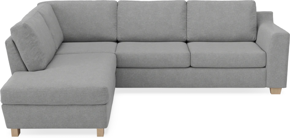 Friday - 2,5-sits soffa med divan vänster - Grå