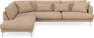 Harper - 3-sits soffa med divan vänster - Gul