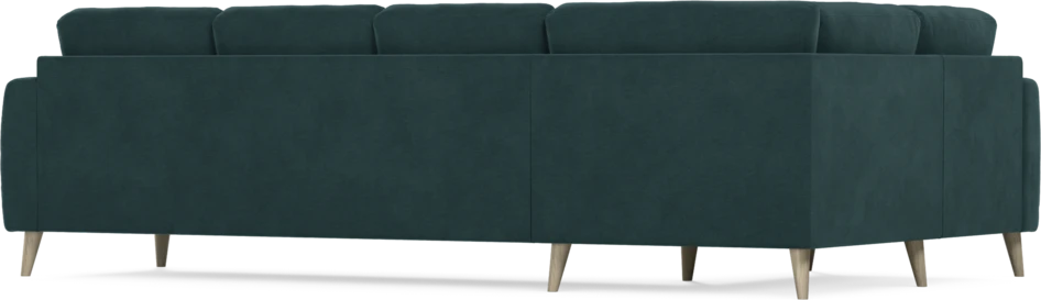 Eden - Hörnsoffa, 1+3-sits - Blå