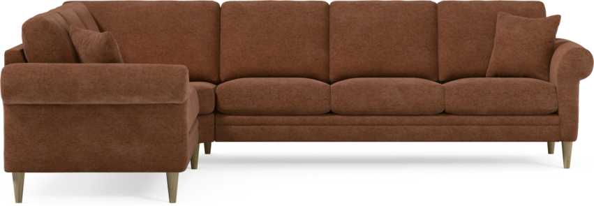 Eden - Hörnsoffa, 2+3-sits - Orange