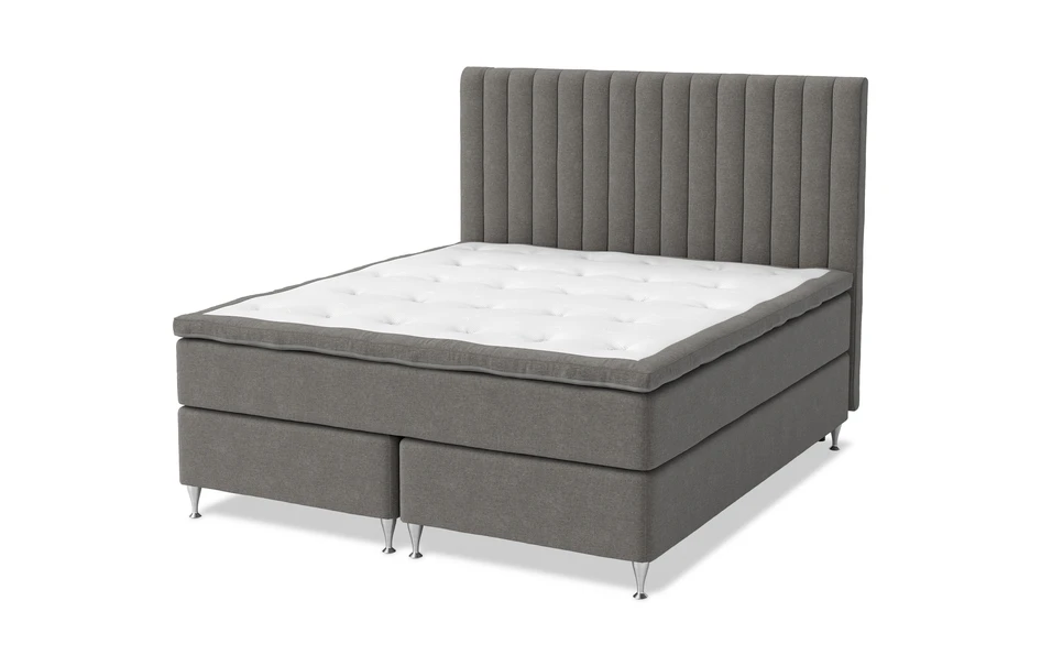 Malibu - Sänggavel, B 160-210 cm - Grå