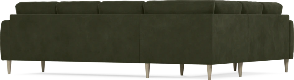 Eden - Hörnsoffa, 2+3-sits - Grön