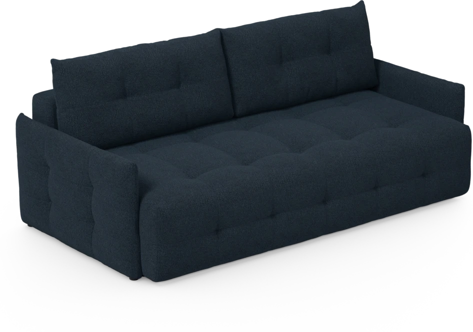 Bella - Bäddsoffa 3-sits - Blå