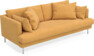 Harper - 3-sits soffa, hel dyna - Gul