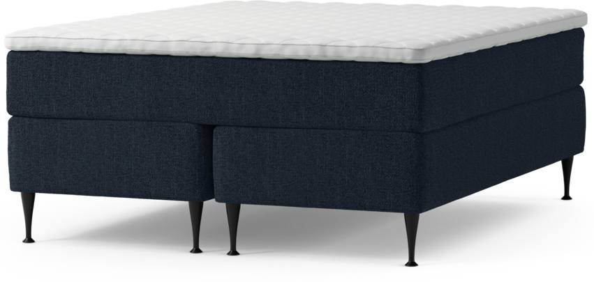 Delux Exclusive - Kontinentalsäng, dubbelsäng med bäddmadrass och sängben