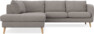 Madison - 2-sits soffa med divan vänster - Beige