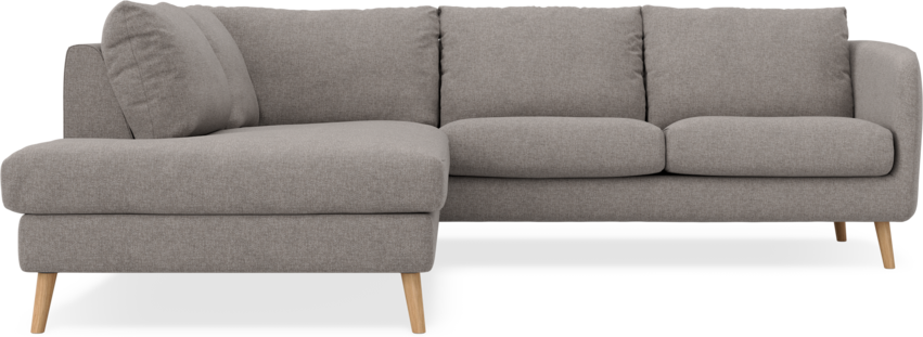 Madison - 2-sits soffa med divan vänster - Beige