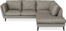 Madison - 2-sits soffa med divan höger - Grå