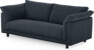 Cherrie - 2,5-sits soffa, hel dyna, fast klädsel - Blå