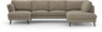 Madison Lux - 2-sits soffa med schäslong vänster och divan höger - Beige