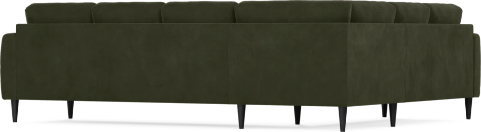 Eden - Hörnsoffa, 2+3-sits - Grön