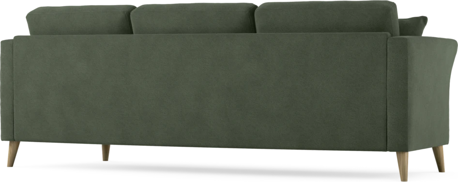 Eden - 3-sits soffa svängd - Grön