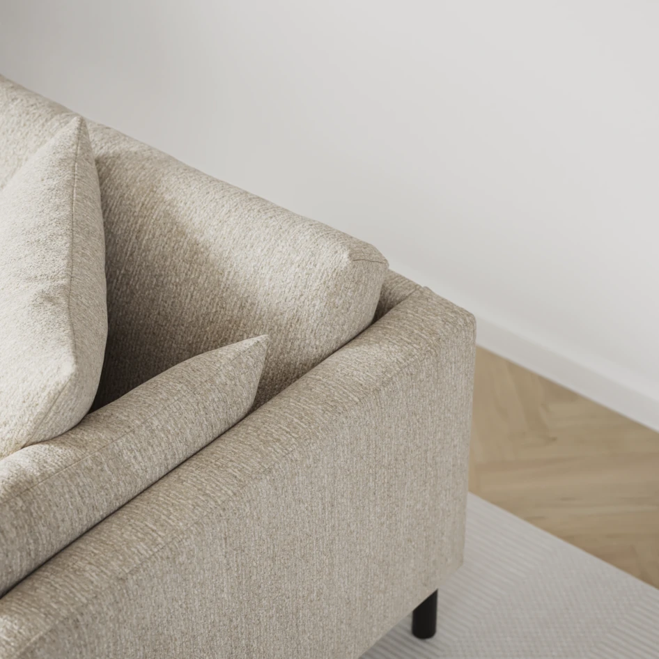 Harper - 3-sits soffa - Beige