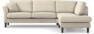 Eden - 2,5-sits soffa med divan - Beige
