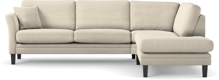 Eden - 2,5-sits soffa med divan - Beige
