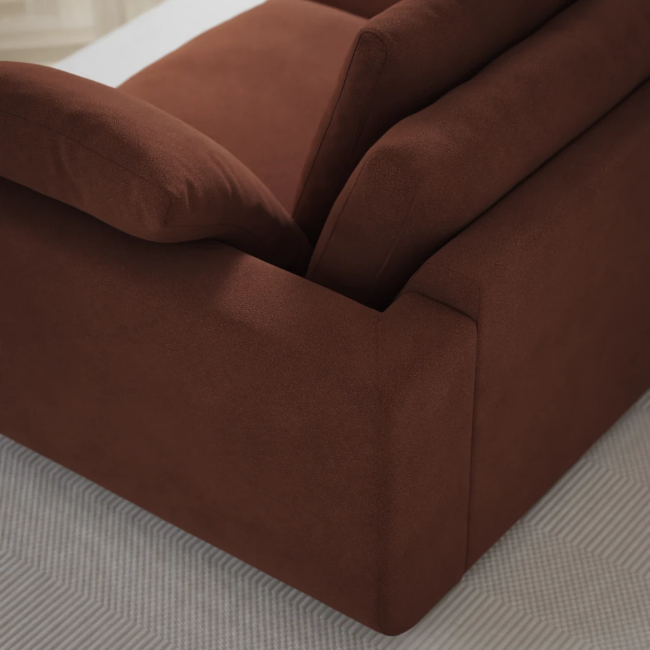 Amie - 4-sits soffa - Orange
