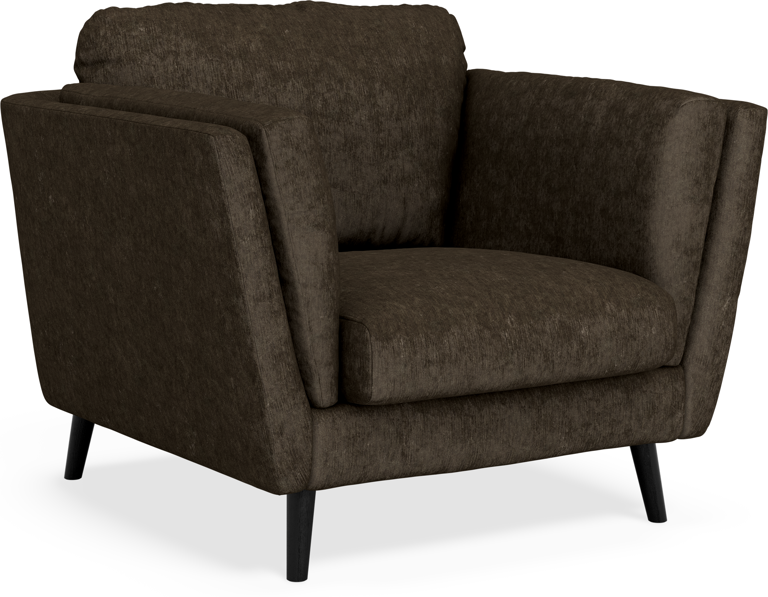 Madison Lux - Fåtölj, 70 cm - Brun