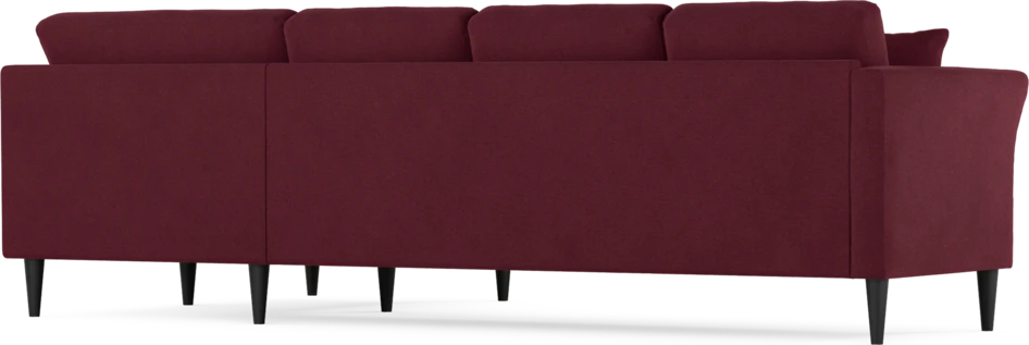 Eden - Hörnsoffa, 3+1-sits - Röd