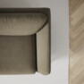 Madison Lux - 3-sits soffa med divan höger - Brun