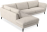 Madison Lux - 3-sits soffa med divan vänster - Vit