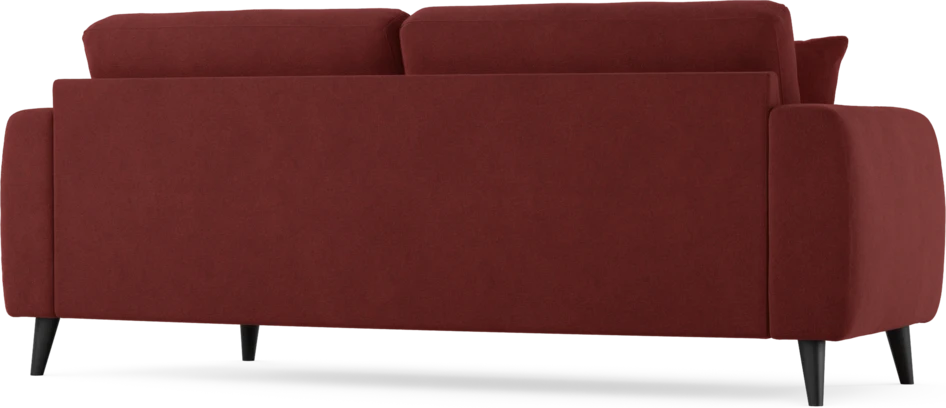 Eden - 2,5-sits soffa svängd - Röd