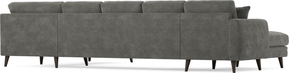 Eden - 3-sits soffa med schäslong vänster och divan höger - Grå