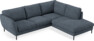 Madison - 2-sits soffa med divan höger - Vit