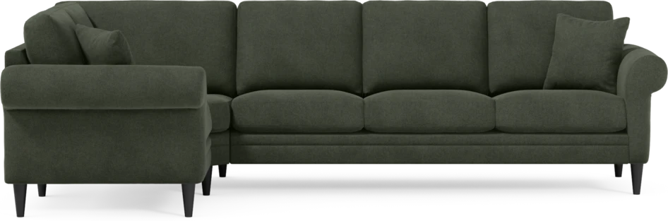 Eden - Hörnsoffa, 1+3-sits - Grön