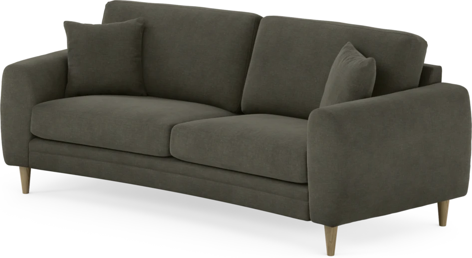 Eden - 2,5-sits soffa svängd - Grå
