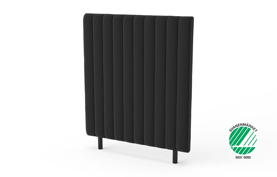 Malibu - Sänggavel, B 90-140 cm - Svart