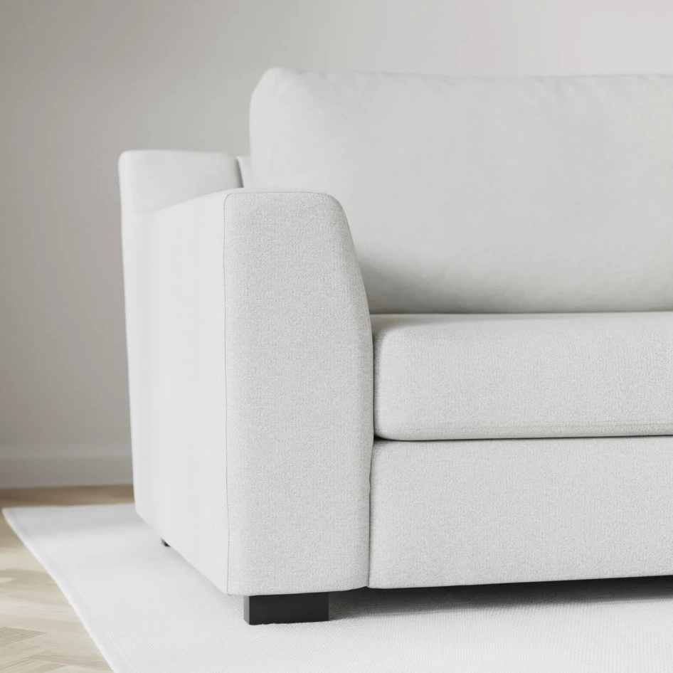 Friday - 2,5-sits soffa med divan höger - Vit